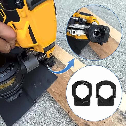 2025Upgraded version DCN45RN Vinyl Siding Adaptor Tip for Dewalt 20v Roofing Nailer Cordless DCN45RNB, DCN45RND1, DCN45RN (A&B style)2 Pack in Kuwait
