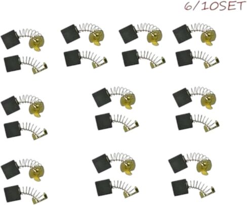 Carbon Brush Set For Makita CB204 CB203 CB202 CB200 191953-5 191957-7 Brushes in Kuwait