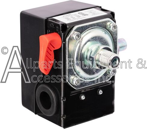 AC-0427 Pressure Switch 1/4" NPT Single Port 110-135 PSI 2-Pole 120-240V Compatible with Craftsman and DeWALT Air Compressor Units in Kuwait