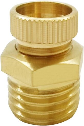 Brass 1/4'' NPT Male Air Compressor Drain Valve Tank Drain Cock Valve (Pack of 2) in Kuwait