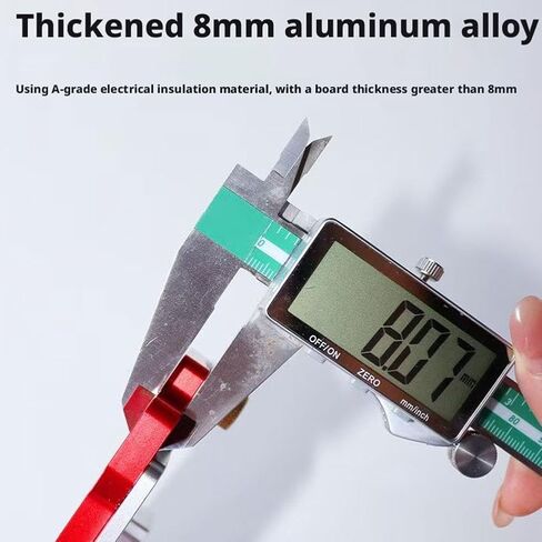Wood Router Slotting Locator,2-in-1 Thickened Aluminum Alloy with Clear Scale&Adjustable Depth,Woodworking Grooving Guide for Bevel,Edge Cutting Scale Woodworking Router Slotting Bracket in Kuwait