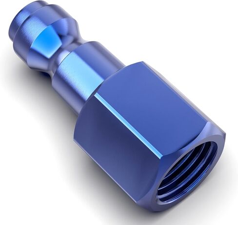 GASHER 20PCS 1/4-Inch NPT Female Blue Aluminum Industrial Air Plug, Pneumatic Plugs 300PSI in Kuwait