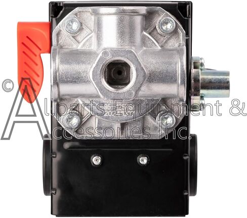 034-0094 مفتاح ضغط 4 منافذ 90-120 رطل لكل بوصة مربعة ثنائي القطب 120-240 فولت متوافق مع وحدات ضاغط الهواء بكابل Craftsman وDeVilbiss وPorter in Kuwait