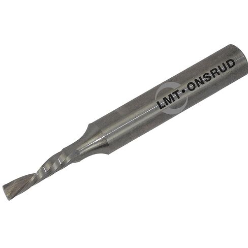 LMT Onsrud LP 62-712، كربيد صلب، قطع سفلي، فلوت O، قطر القطع 0.125 بوصة، طول القطع 0.500 بوصة، قطر الساق 0.2500 بوصة، الطول الإجمالي 2.000 بوصة، 1 فلوت in Kuwait