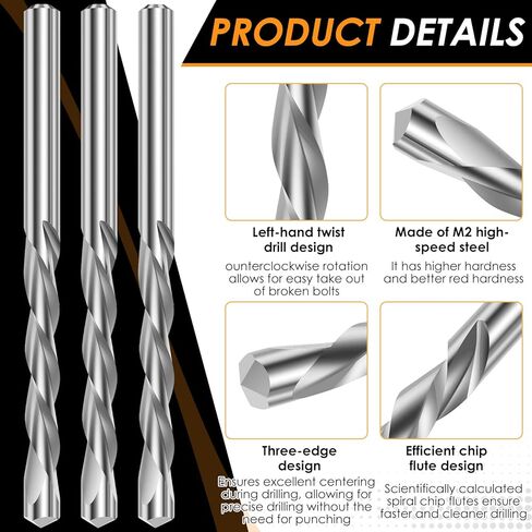 10Pcs Drywall Router Bits 3/16 Inch Drywall Guidepoint Cutting Bits M2 Speed Steel Cutout Tool for Use with Spiral Saw and Power Tools in Kuwait