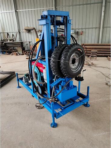 Compact Hydraulic Well Driller, Low Profile Drilling Machine for Residential Yards, Ideal for Suburban Homestead Small Garden and Water Feature Projects in Kuwait