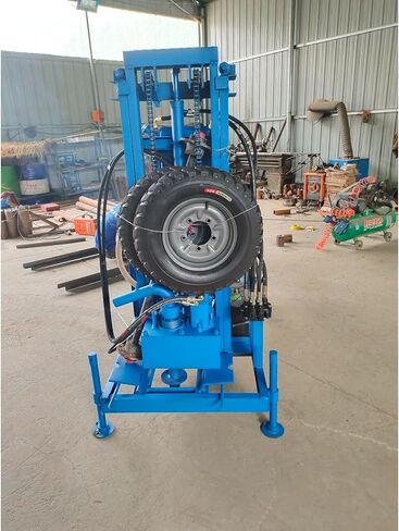 Compact Hydraulic Well Driller, Low Profile Drilling Machine for Residential Yards, Ideal for Suburban Homestead Small Garden and Water Feature Projects in Kuwait