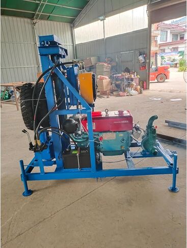 Compact Hydraulic Well Driller, Low Profile Drilling Machine for Residential Yards, Ideal for Suburban Homestead Small Garden and Water Feature Projects in Kuwait
