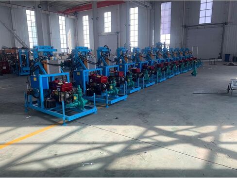 Residential Hydraulic Water Well Driller, Durable Drilling Machine for Personal Water Supply, Perfect for Suburban Homestead Emergency Water Reserve and Garden Irrigation Projects in Kuwait