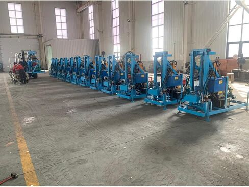Residential Hydraulic Water Well Driller, Durable Drilling Machine for Personal Water Supply, Perfect for Suburban Homestead Emergency Water Reserve and Garden Irrigation Projects in Kuwait