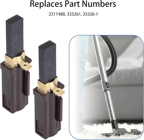 4 عبوات من فرشاة الكربون بمحرك تفريغ 2311480 لـ Ametek Lamb 2311480، 333261، 33326-1، وتناسب 115737، 115750، 116114-00 in Kuwait