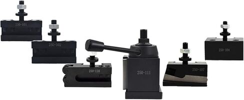 مجموعة أدوات التغيير السريع من AXA Wedge Type 250-111، عمود أدوات لمخرطة صغيرة سوينغ 12 بوصة حامل أدوات مخرطة CNC in Kuwait