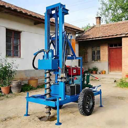 Auger Water Well Drill Rig Portable DIY Drilling Kit Hydro Equipment for Household Rural Property Garden Irrigation Ground Water Access Machine in Kuwait