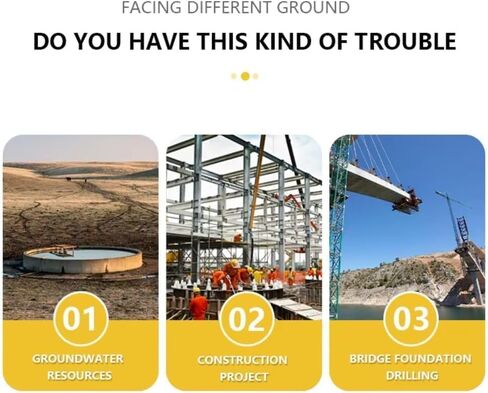 Professional Hydraulic Water Well Drilling Rig, 200m Depth Crawler Type Borehole Drill Machine, High Torque All-Terrain Equipment with PDC Bit, Ideal for Rural Water Supply, Geothermal Drilling in Kuwait