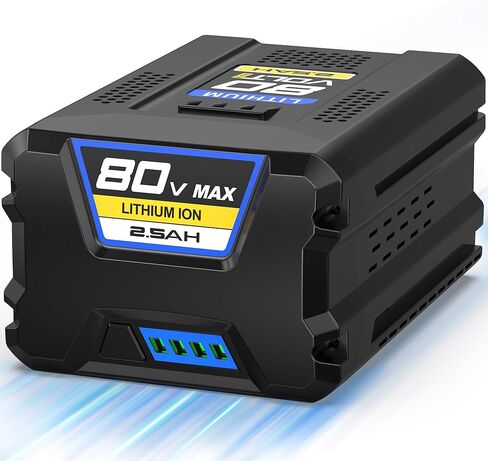 Replacement for Kobalt 80V Battery 2.5Ah Compatible with Kobalt 80-Volt KB2580-06 KB680-06 KB280-06 2910303-RC Cordless Power Tool, Rechargeable Lithium Ion in Kuwait