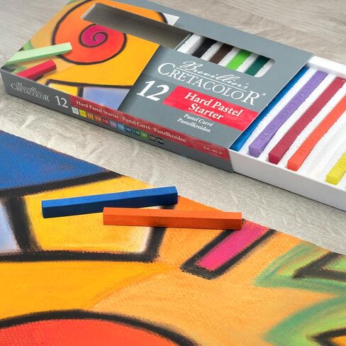 Cretacolor Carré Pastel Set ، 12 Count (Pack of 1) ، Multi in Saudi Arabia