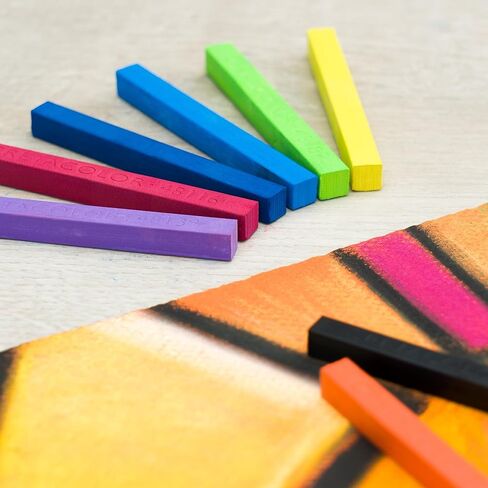 Cretacolor Carré Pastel Set ، 12 Count (Pack of 1) ، Multi in Saudi Arabia