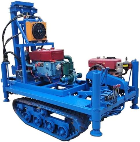 Mobile Hydraulic Borehole Driller & Compact Water Well Drill Rig for Homestead Water Supply, Remote Cabins, Farmland Irrigation – Easy Auger Bit Changes & Rugged Terrain Mobility in Kuwait