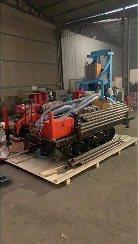 Crawler Hydraulic Water Well Driller, Tracked Drilling Machine for Rough Terrain, Ideal for Remote Wilderness Homestead and Large Scale Farm Irrigation Projects in Kuwait