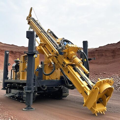 Reverse Circulation Drilling Rig | Hydraulic RC Drill Rig with Cyclone Separator for Fast, Reliable Mineral Sample Drilling and Accurate Geological Exploration Drill Operations in Kuwait