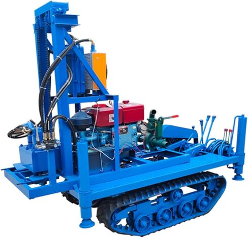 Compact Hydraulic Borehole Drill Rig & Portable Water Well Drilling Machine for Farmstead, Remote Cabin, Off-Grid Homestead – Deep 100m Rock Penetration & Easy Multi-Bit Auger Operation in Kuwait