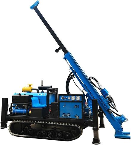 300m RC Reverse Circulation Drill, Full Hydraulic Core Exploration Rig, Crawler Mounted High Efficiency Drilling Machine, for Geotechnical Investigation, Mining Core Sampling, Water Well Drilling in Kuwait