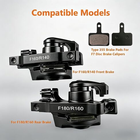 2Pair Hydraulic Brake Pads 4pcs Brake Disc Pads 35x30mm Semi-Metal Metal Brake Pads Compatible with Kaabo Wolf 11 11+ Compatible with King Mantis Pro 8 10 Mountain Bike/Scooter with Spring in Saudi Arabia