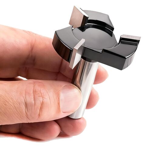 CNC Spoilboard Surfacing Router Bit - 1/2" Shank 2" Cutting Diameter Slab Flattening & Planing Bit, Wood Milling Cutter for CNC/Handheld Routers in Kuwait