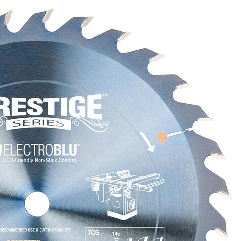 Amana Tool كربيد مائل خط الغراء تمزيق شفرة منشار دائري، برستيج، 610301C، 10 بوصة عمق × 30T TCG، 22 درجة، 5/8 تجويف in Kuwait