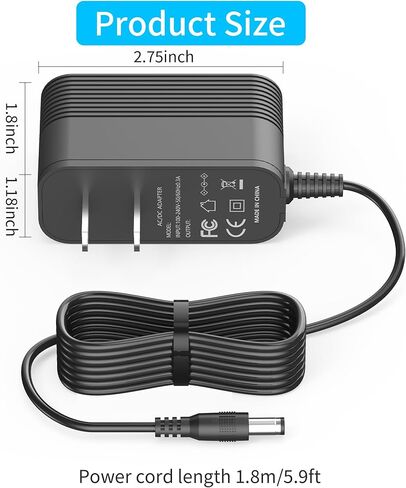 21V Charger for SEESII 2-in-1 and DocSmart Cordless Electric Pole Saw Battery, PS600 CS08B Tree Trimming Mini Chainsaw Lithium Power Adapter Replacement‎ in Kuwait