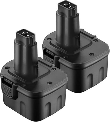 FirstPower 4.8Ah 12V DW9071 Battery - Compatible with Dewalt 12V Battery Tools DC9071 DW9071 DW9072 DE9037 DE9071 DE9072 DE9074 DE9075 2Packs in Kuwait