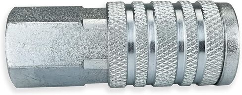 5 Tru-Flate Style Push Sleeve 1/2" NPT Female Couplers for Shop Air Line Hose Tools by TYK Industries in Kuwait