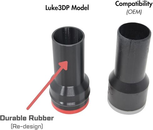 موصل استبدال خرطوم Milwaukee Shop Vac - إصلاح الخرطوم المكسور دون شراء خرطوم بقيمة 59 دولارًا - نهاية دوارة متوافقة مع مكانس ميلووكي 1-7/8 بوصة (6-9 جالون 910-20، 920-22HD، 914-20) in Kuwait