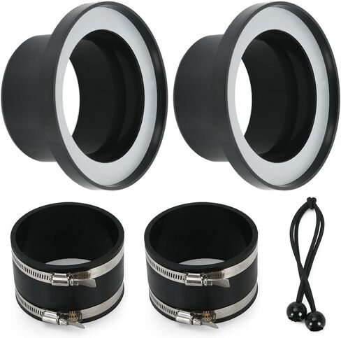 4" Magnetic Dust Collection Fittings Starter Kit for Woodwork Shop Vacuums Hose, One-to-Multi Magnetic Dust Collector System Quickly Connect Hose to Machinery Ports in Kuwait