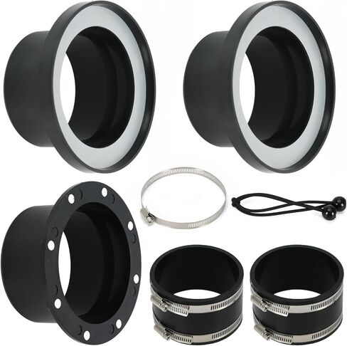 4" to 2-1/2" Magnetic Dust Collection Fittings Starter Kit for Shop Vac Hoses, One-to-Multi Magnetic Dust Collector System for Woodwork Shop, Quickly Connect Hose to Machinery Ports in Saudi Arabia