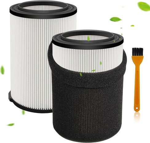 Wet/Dry Vac Filter WS21200F Replacements for Workshop 5-16 Gallon Shop Vacuum Cleaners-2 Pack in Saudi Arabia