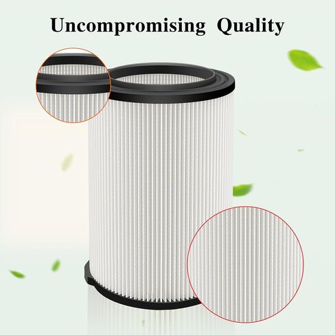 Wet/Dry Vac Filter WS21200F Replacements for Workshop 5-16 Gallon Shop Vacuum Cleaners-2 Pack in Saudi Arabia