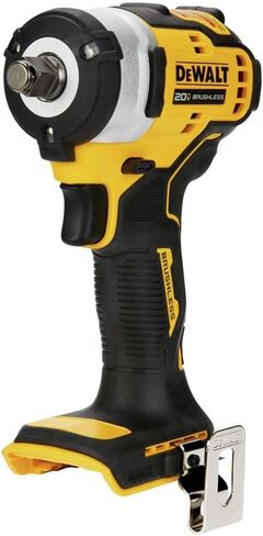 Dewalt DCF911BR 20V MAX بدون فرشاة ليثيوم أيون 1/2 بوصة. مفتاح ربط لاسلكي مع سندان حلقة خنزير (أداة فقط) (متجدد) in Kuwait