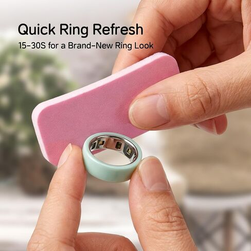 8 Pack Polishing Pad for Oura Ring 4 Ceramic, Scratch Remover, Surface Renew, Ring Buffing & Repair Kit in Kuwait