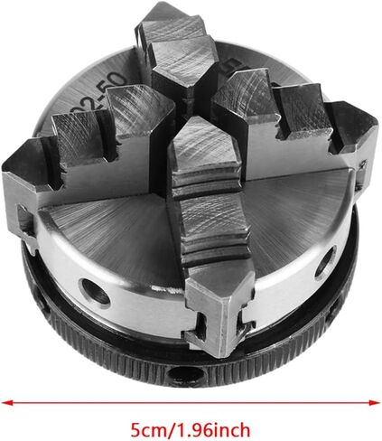 ZJchao KG02-50 50 مم 4 فك مخرطة قابلة للعكس ذاتية التمركز مع تصميم التمرير وتركيب خيط M14 للتحول الدقيق in Kuwait