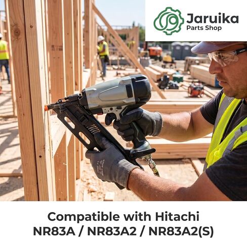 استبدال سائق المكبس لأجزاء مسامير التأطير Hitachi NR83A NR83A2، 3 عبوات 877-323 سائق و4 عبوات 883-511 طقم مصد أخضر، معالج حراريًا 6150 فولاذ 885-915 مجموعة إعادة البناء in Kuwait