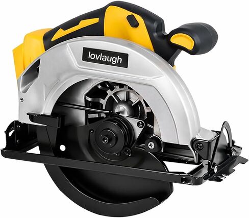 7-1/4 Inch Cordless Circular Saw Compatible with 20V MAX Battery (NO Battery) 5300 RPM Brushless Motor, 6-1/2" Depth Cut, 0-50° Bevel, Electric Brake, with 2 Blades & Carry Case in Kuwait