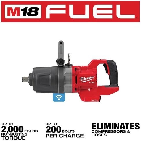Milwaukee M18 FUEL 1 in. D-Handle High Torque Impact Wrench with ONE-KEY Kit in Kuwait