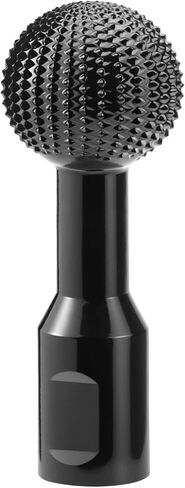 QWORK Ball Gouge Angle Grinder Attachment, 360° Sphere Rotary Burr with 5/8-11 Threads for 4 1/2 or 5 Inch Angle Grinders, Power Carving Tool for Wood Shaping Carving in Kuwait