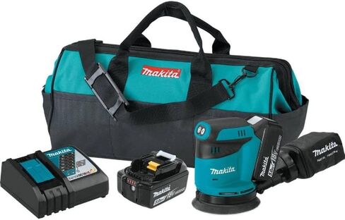 ماكيتا XOB01-R 18V ​​LXT ليثيوم أيون 5 بوصة. مجموعة أدوات الصنفرة المدارية العشوائية اللاسلكية (3 Ah) (متجددة) in Kuwait