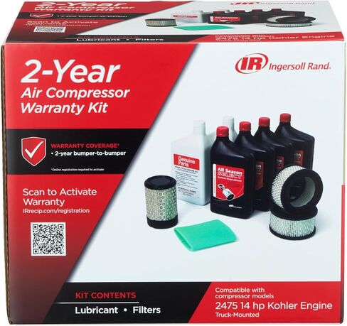 مجموعة بدء التشغيل Ingersoll Rand بضمان لمدة عامين - 2475 14HP Kohler 47853635007-R in Kuwait