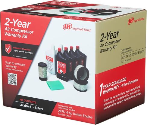 مجموعة بدء التشغيل Ingersoll Rand بضمان لمدة عامين - 2475 14HP Kohler 47853635007-R in Kuwait