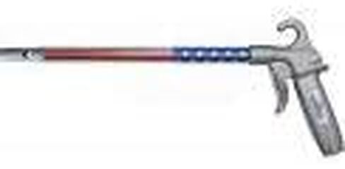 Guardair Xtra Thrust 75XT012AAUS مسدس نفخ الهواء الآمن المتوافق مع OSHA فوهة سبيكة مع امتداد ألومنيوم 12 بوصة، علامات العلم الأمريكي in Kuwait