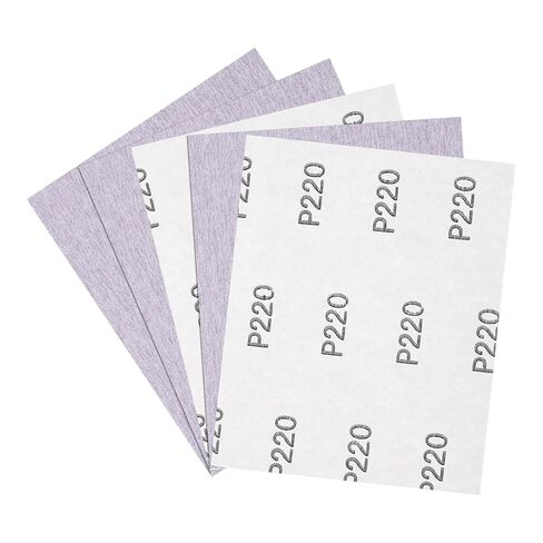 10pcs Sand Papers - [3.6 x 9 Inch x 600 Grits] Sandpaper Sheets for Metal Auto Wood Polishing and Scratches Removing, Alumina Abrasive Purple in Kuwait