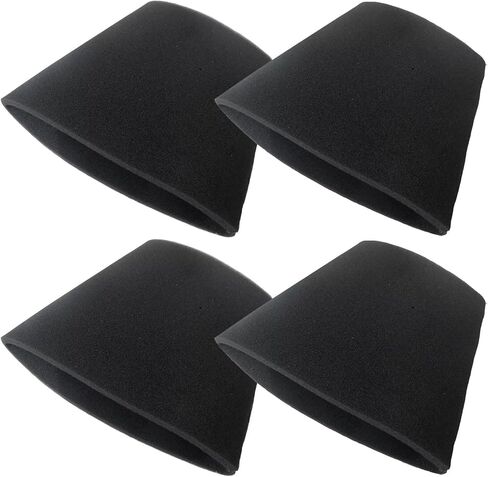 25-1202 Wet Foam Filters 4-Pack | for 4 Gal SL18301-4B & for 5 Gal SL18133/SL18133P | Replacement Filter Set for 1-5 Gallon Wet/Dry Vac in Kuwait